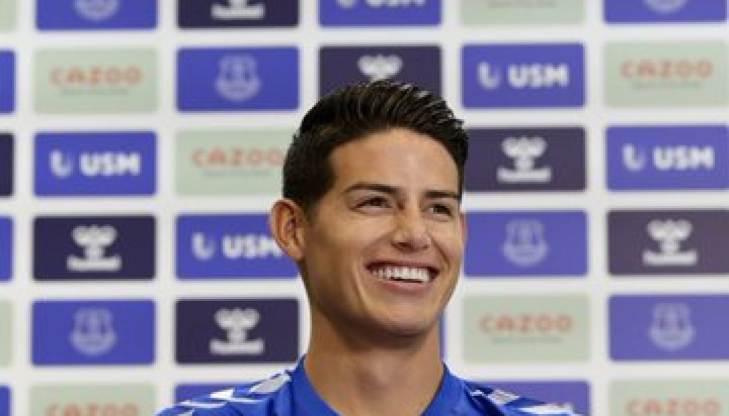 ‘Happy’: James Rodriguez shares brilliant reaction on Twitter after signing for Everton