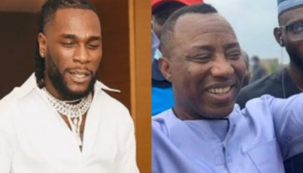 ‘I don’t trust you’ – Burna Boy tells Yele Sowore