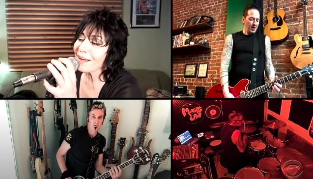 JOAN JETT Covers T. REX’s ‘Jeepster’ On ‘The Late Late Show With James Corden’ (Video)