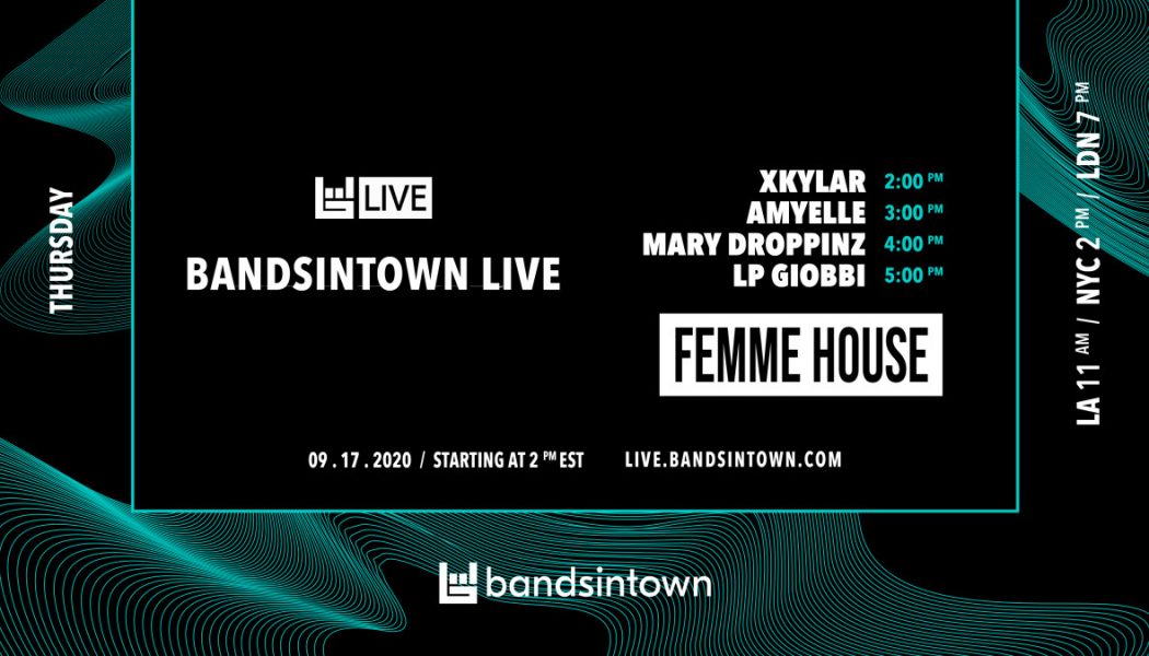 LP Giobbi’s Curated “FEMME HOUSE” Series Takes Over Bandsintown LIVE This Week