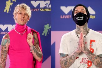 Machine Gun Kelly Recruits Blackbear And Travis Barker For A VMA Pop-Punk Explosion