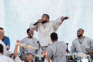 MAGA Acolyte Kanye West Walks On Water During Sunday Service