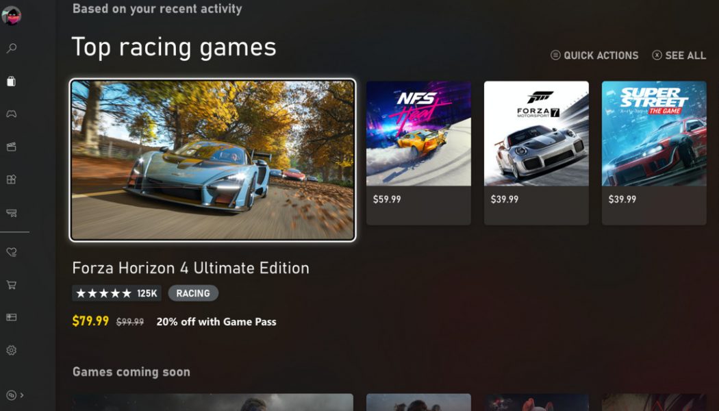 Microsoft’s new digital Xbox store now available to all Xbox One owners