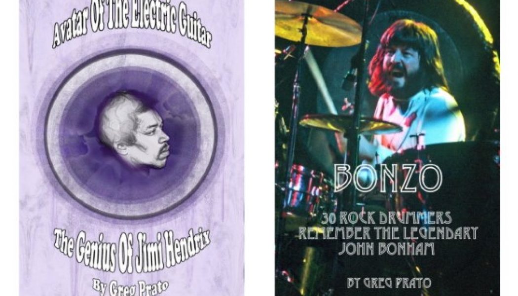 New Books Celebrate The Life And Music Of Rock Legends JIMI HENDRIX And JOHN BONHAM