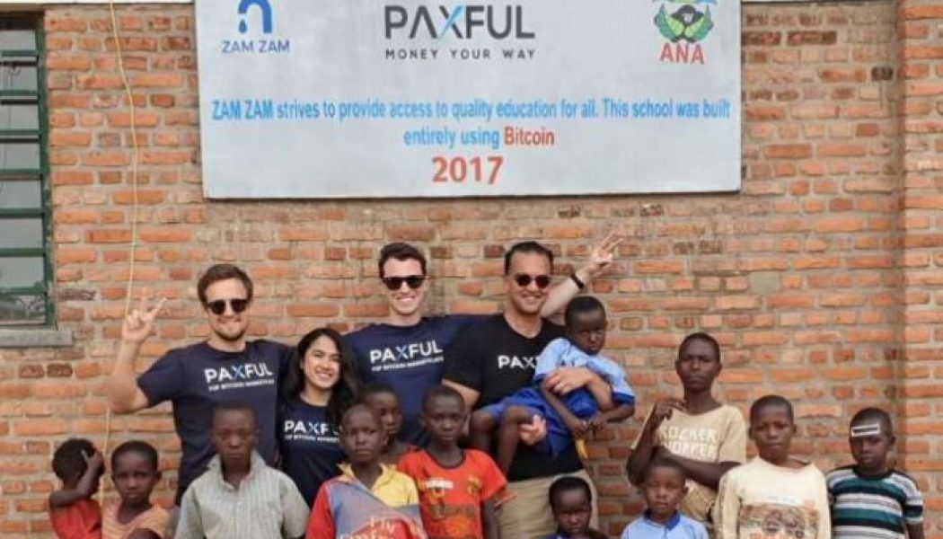 Paxful breaks ground on fourth in 100-school initiative