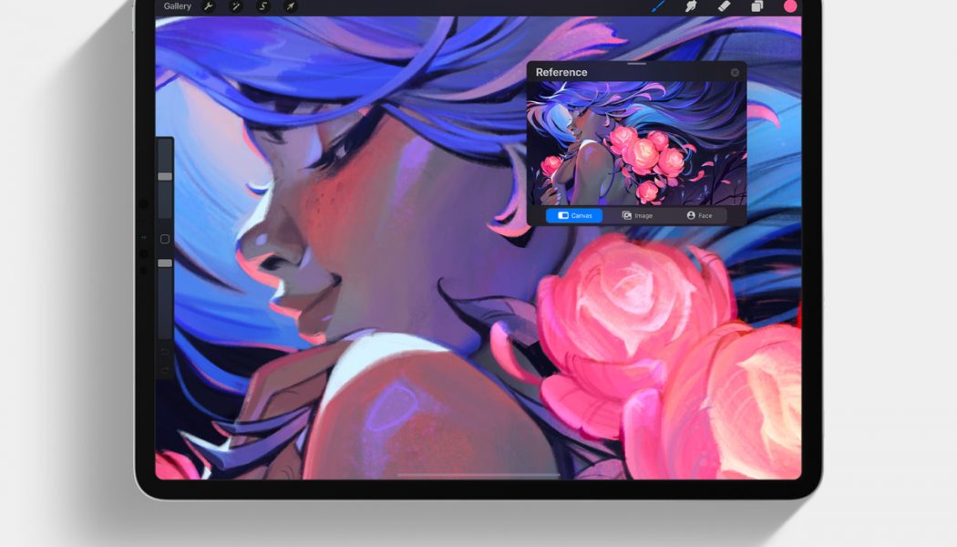 Procreate 5X adds new filters and a handy reference companion view