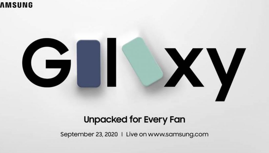 Samsung announces September 23rd event, likely for Galaxy S20 ‘Fan Edition’