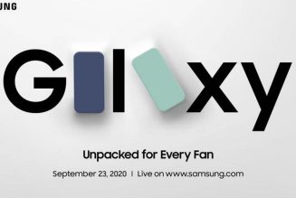 Samsung announces September 23rd event, likely for Galaxy S20 ‘Fan Edition’