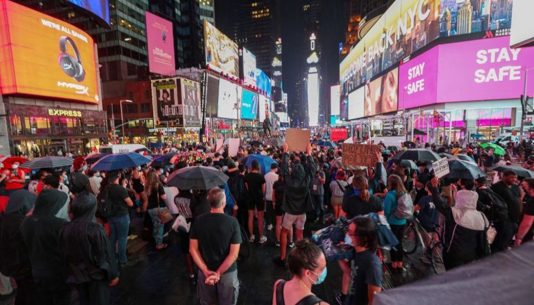 Shades of Charlottesville?: Driver Filmed Plowing Into Black Lives Matter Protesters In Times Square