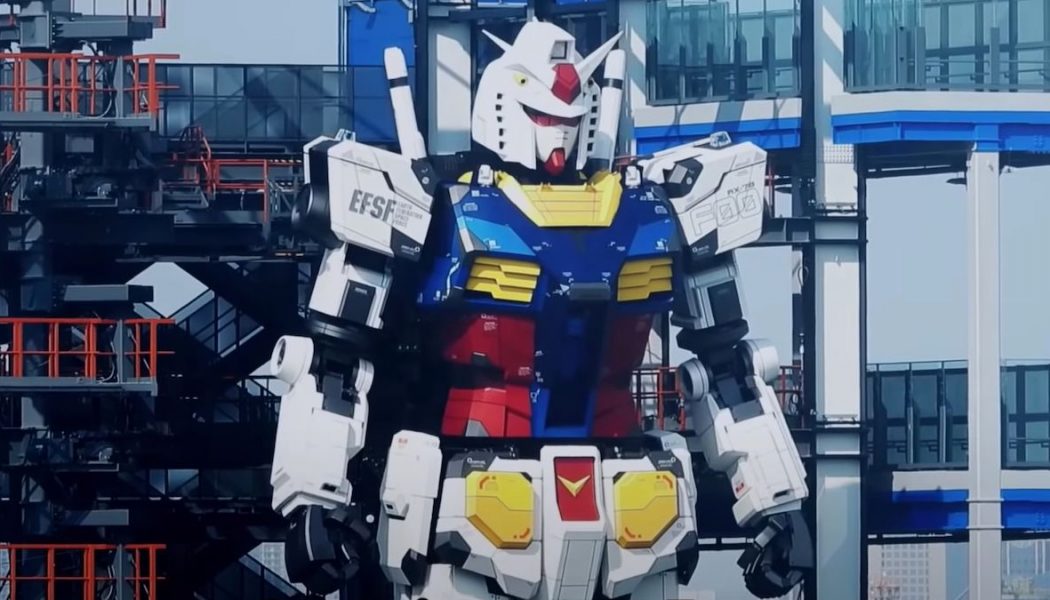 So, Japan Now Has a Life-Size Gundam Robot That Moves