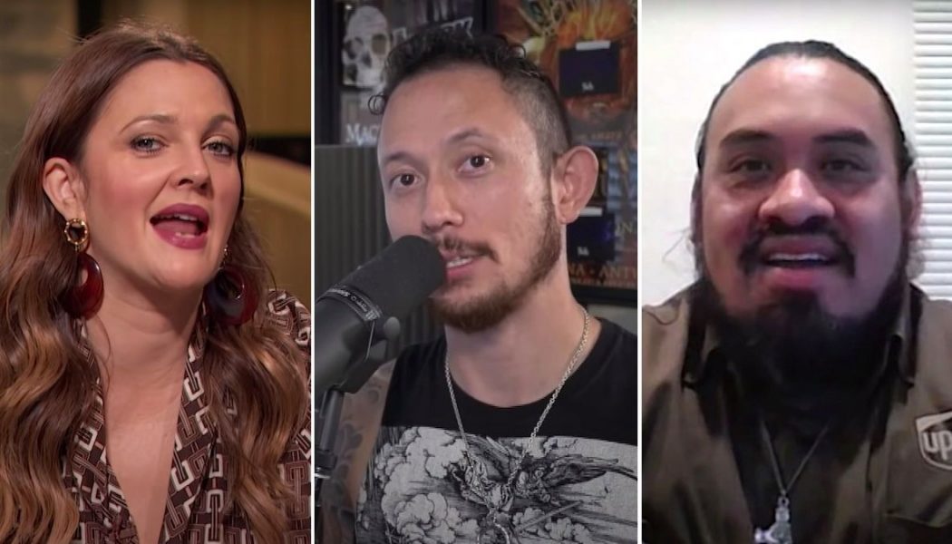 Trivium’s Matt Heafy Presents Guitar to Hero UPS Driver on Drew Barrymore Show: Watch