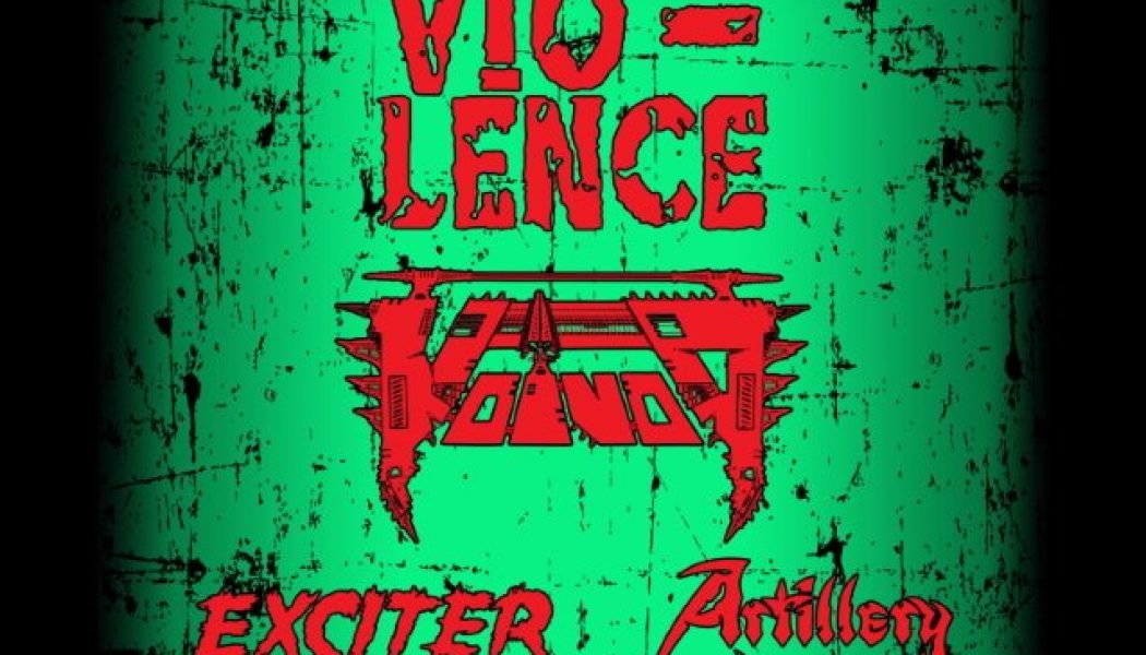 VIO-LENCE, VOIVOD, EXCITER And ARTILLERY To Join Forces For Fall 2021 European Tour