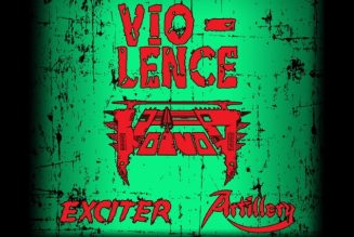 VIO-LENCE, VOIVOD, EXCITER And ARTILLERY To Join Forces For Fall 2021 European Tour