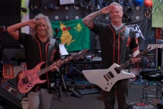 Watch METALLICA Perform National Anthem Before SAN FRANCISCO GIANTS Vs. COLORADO ROCKIES Game