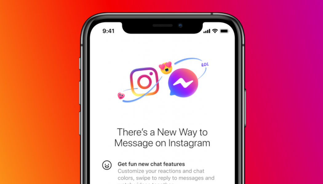 We Here For This?: Facebook Unveils Cross-Platform Messaging For Messenger & Instagram