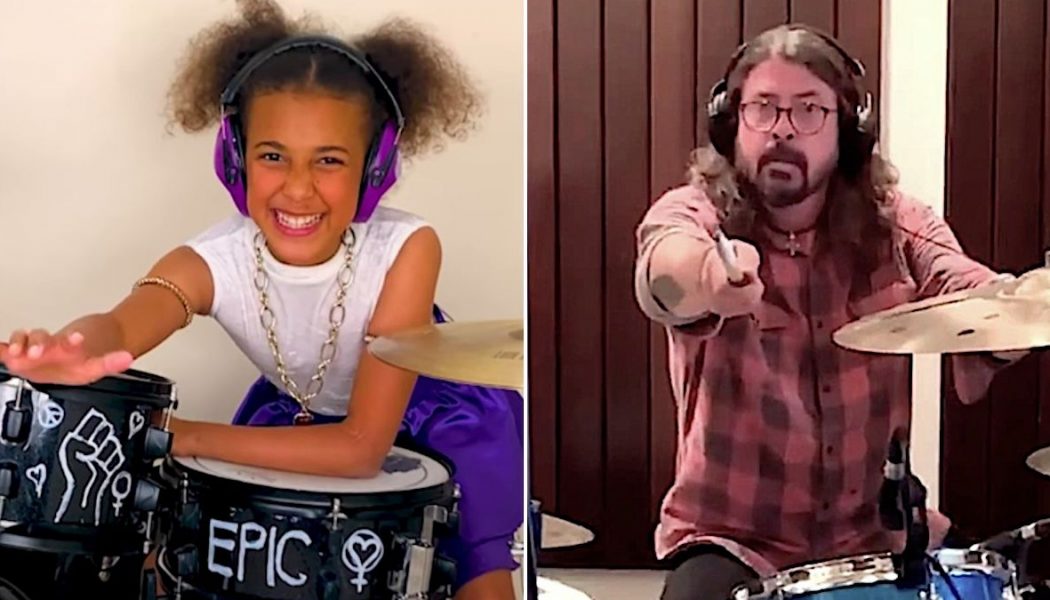 10-Year-Old Music Prodigy Nandi Bushell Wrote Dave Grohl a Theme Song: Watch