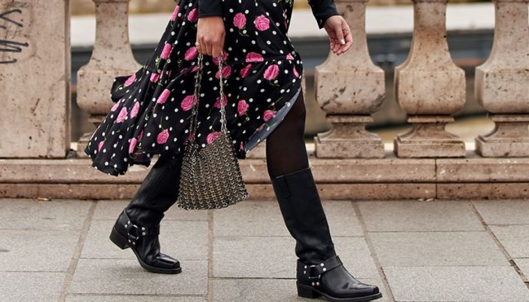 12 Fresh Ways to Wear Your Dresses With Boots This Autumn