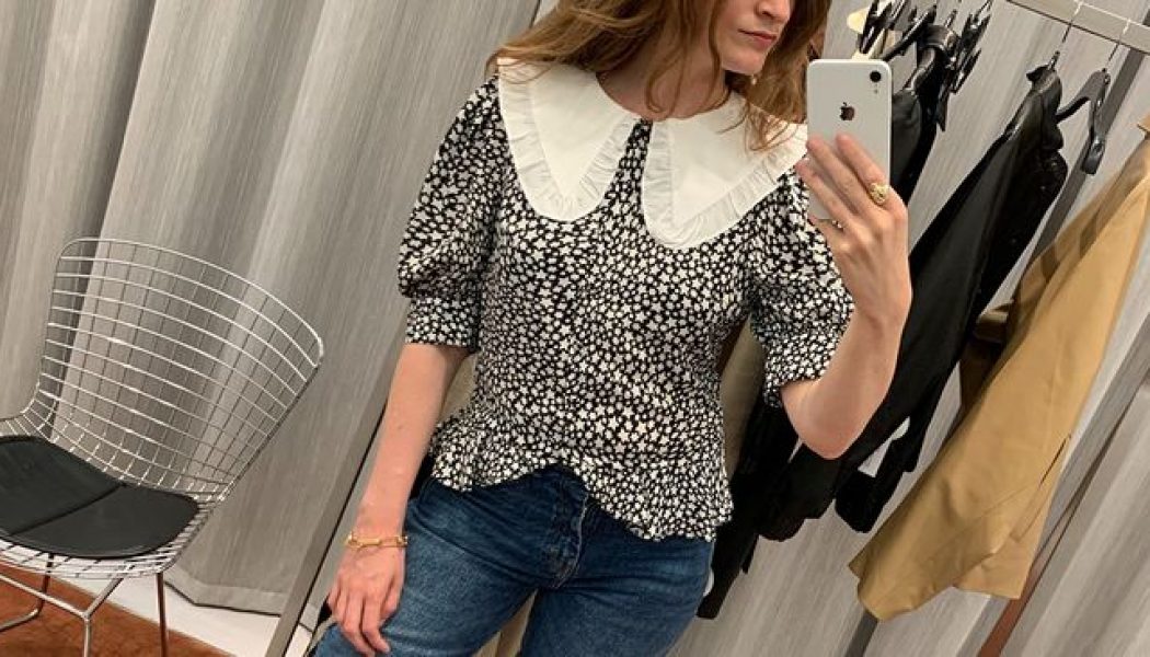 13 Topshop Blouses That Were Made to Be Worn With Jeans