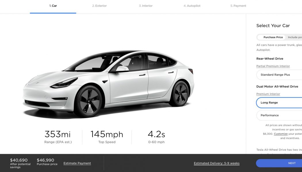 2021 Tesla Model 3 Packs More Range, Interior and Exterior Improvements