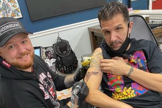 ANTHRAX’s CHARLIE BENANTE Gets VAN HALEN Tattoo In Honor Of EDDIE VAN HALEN