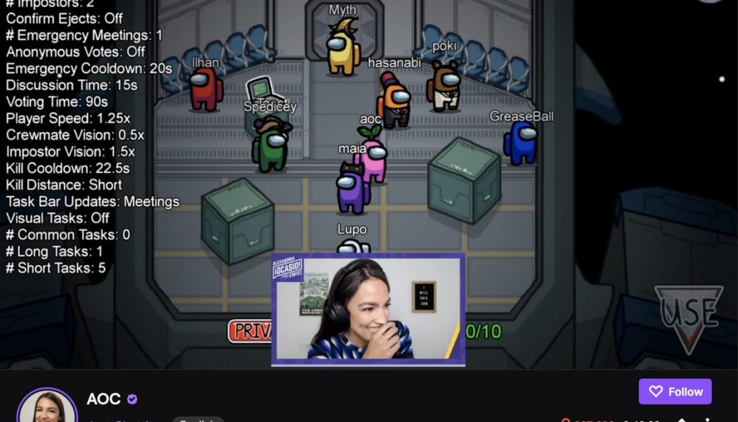 AOC’s debut Twitch stream is one of the biggest ever