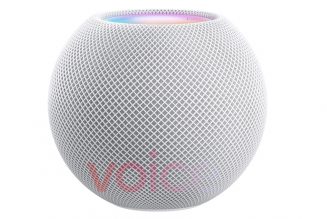 Apple’s new HomePod mini speaker revealed in leaked images