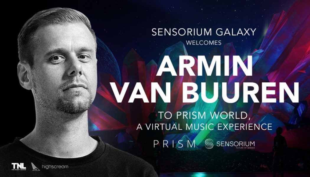 Armin van Buuren Announces Series of VR Performances via Sensorium Galaxy