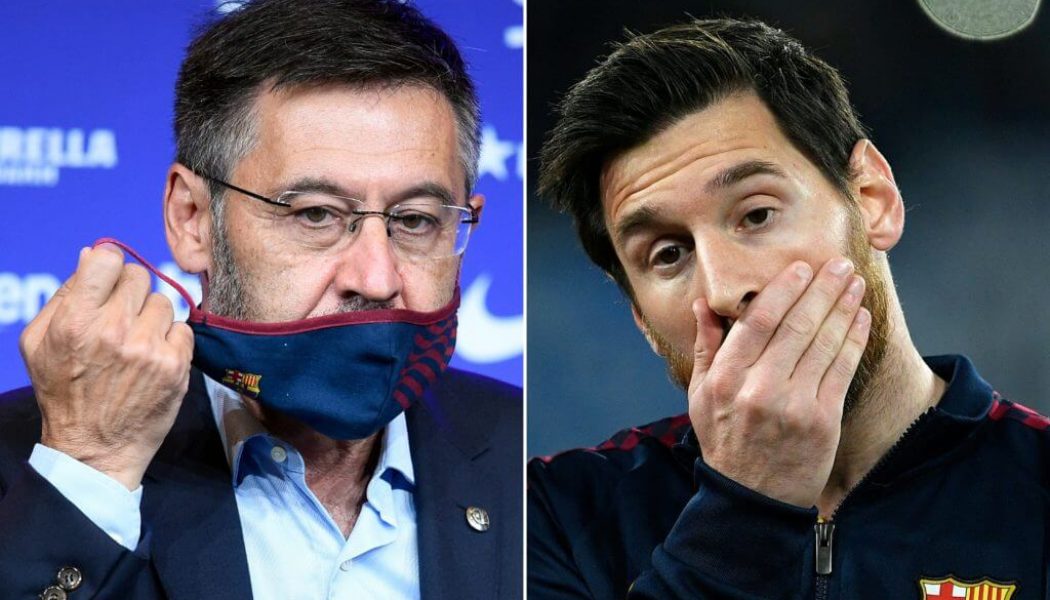 Barcelona president Josep Bartomeu resigns