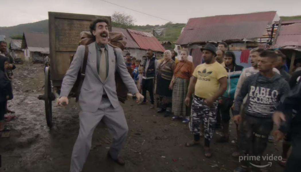 Borat Sequel Trailer Takes on COVID and Mocks Mike Pence