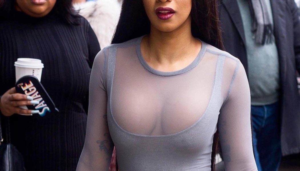 Cardi B Comedically Clap Backs At Troll For Areola Joke