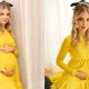 Chiara Ferragni Shows Off Her New Baby Bump in a Joyful Little Yellow Tea Dress