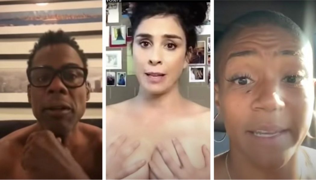 Chris Rock, Sarah Silverman, Tiffany Haddish, More Celebrities Get Naked in Voting PSA: Watch