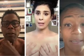 Chris Rock, Sarah Silverman, Tiffany Haddish, More Celebrities Get Naked in Voting PSA: Watch