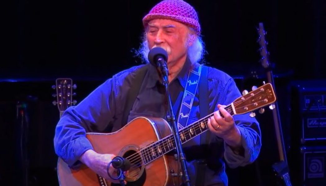 DAVID CROSBY Draws Ire Of VAN HALEN Fans After Dismissive EDDIE VAN HALEN Tweet