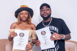 Davido officially signs Liya to record label DMW