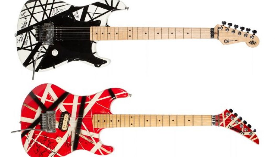 EDDIE VAN HALEN’s Two Iconic Guitars Headline Julien’s Auctions’ ‘Icons & Idols: Rock ‘N’ Roll’