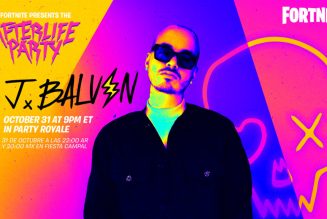 Fortnite and J Balvin Team Up for the Afterlife Party Digital Concert on Halloween