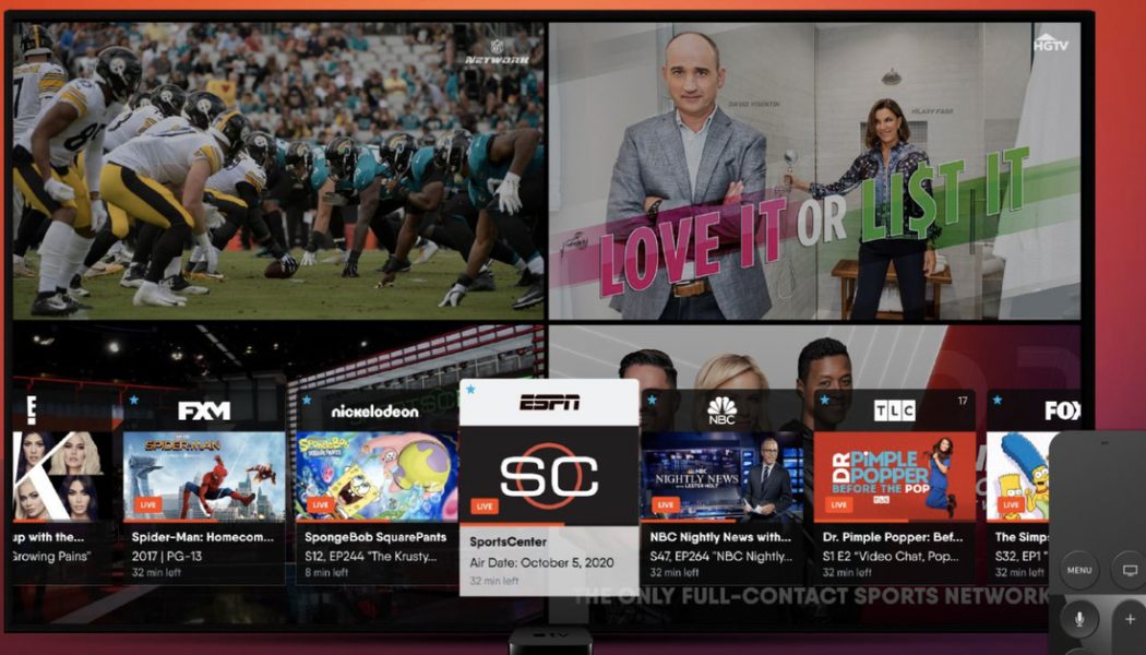 FuboTV now lets you watch four channels at once on Apple TV