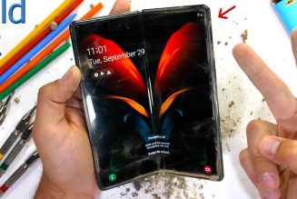 Galaxy Z Fold 2 survives dirt durability test that its predecessor couldn’t