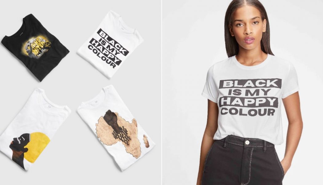 Gap Partners with Four British Artists to Design Exclusive T-Shirts For Black History Month