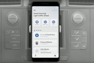 Google Assistant Driving Mode appears to be coming to Android at last