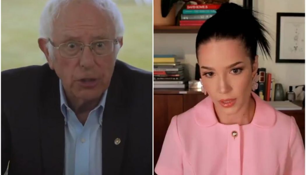 Halsey and Bernie Sanders Sit Down to Discuss the Wealth Tax and Billionaires