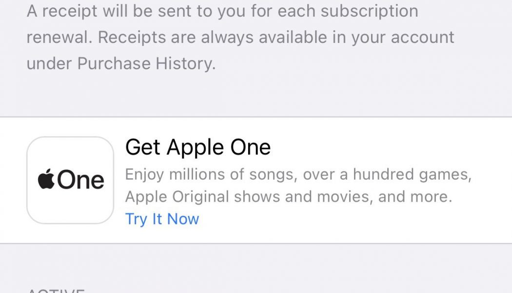 How to sign up for Apple One