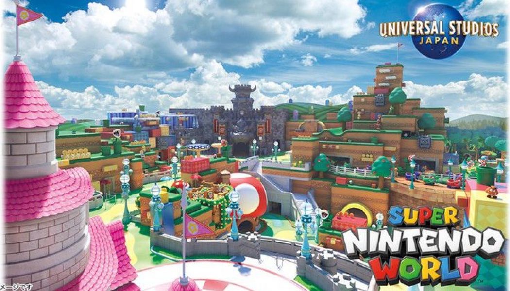 Japan’s Super Nintendo World will open in spring 2021