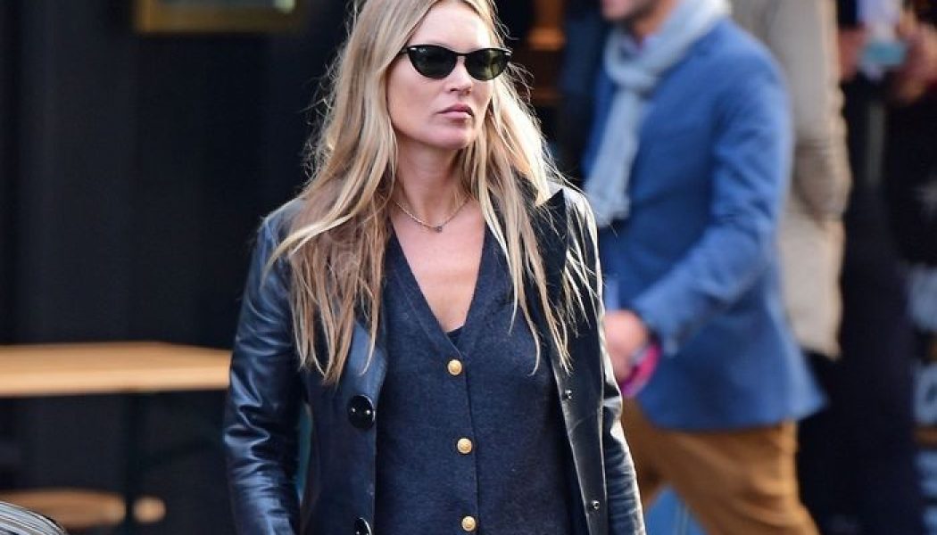 Kate Moss Has Finally Convinced Me—This Is the Coolest Jacket Trend of 2020