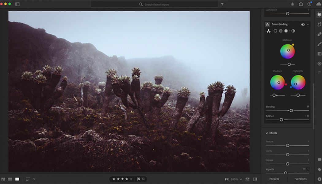 Lightroom’s enhanced color grading tools are now available