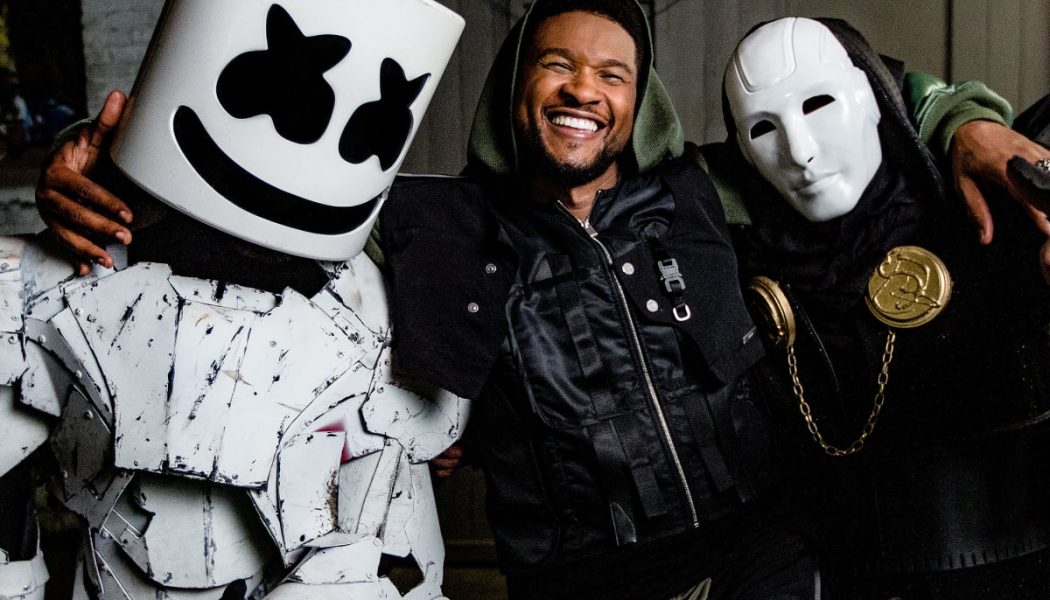 Listen to Marshmello, Imanbek and Usher’s Mega-Collab “Too Much”