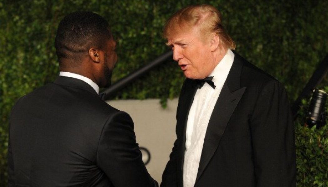 Look At My African American: Donald Trump Shares ‘New York Post’ Cover Featuring 50 Cent On Instagram