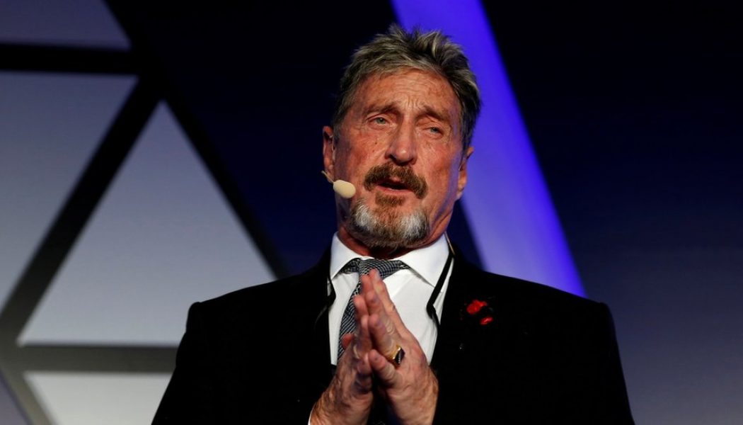 McAfee Founder is Arrested for Tax Evasion