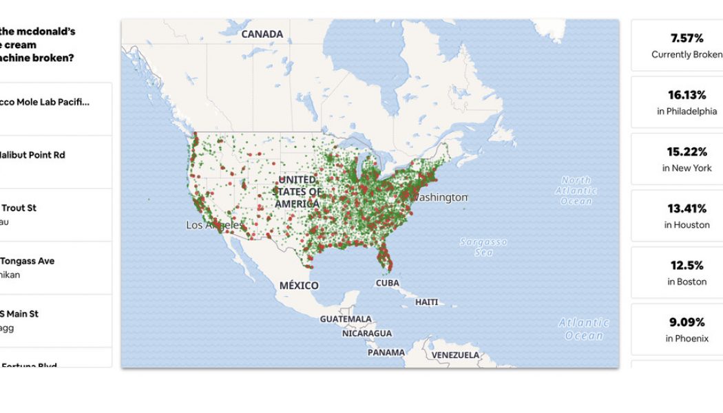 Meet the 24-year-old who’s tracking every broken McDonald’s ice-cream machine in the US